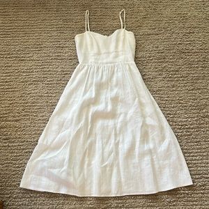 Reformation linen dress